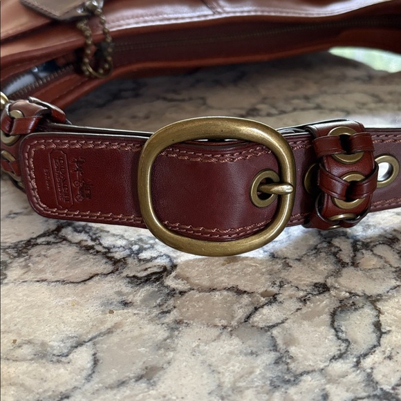 Coach Tan Leather Bleecker Shoulder Bag - Picture 3 of 11